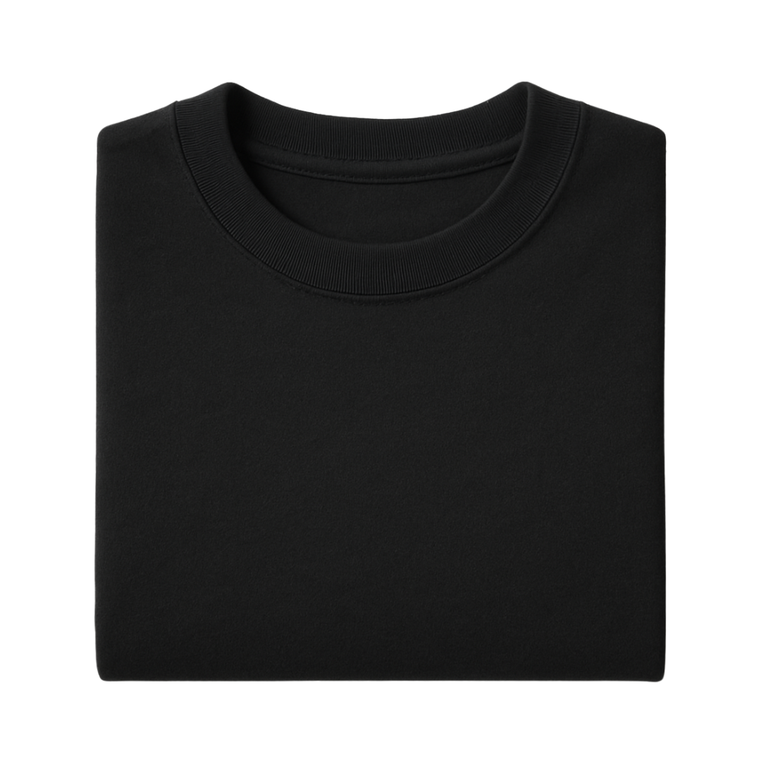 Playera Oversize 300g Negra
