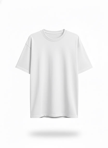 Básica 50/50 Algodón Poliester Blanco