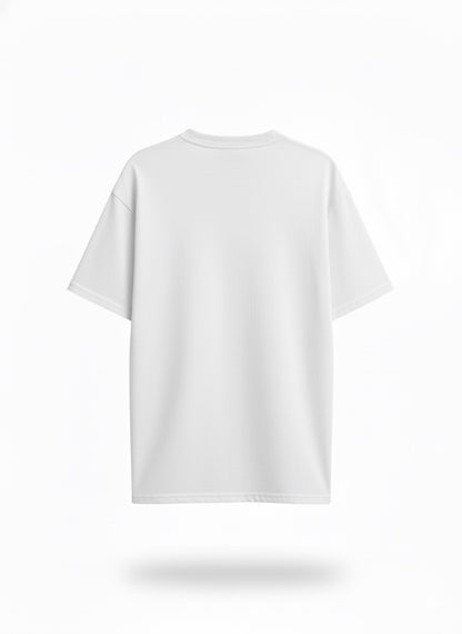 Básica 50/50 Algodón Poliester Blanco