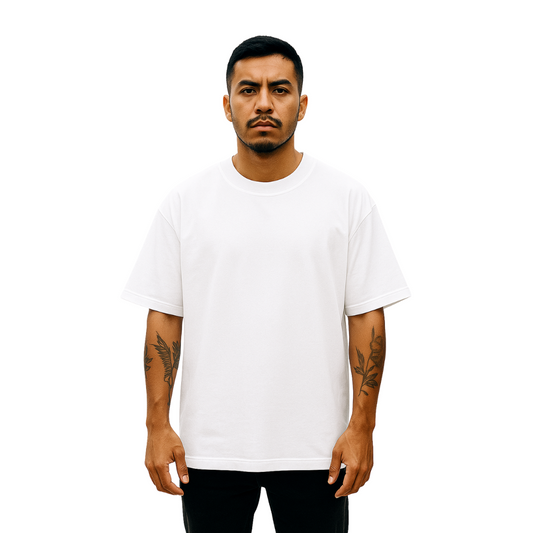 Playera Oversize 240g Blanca
