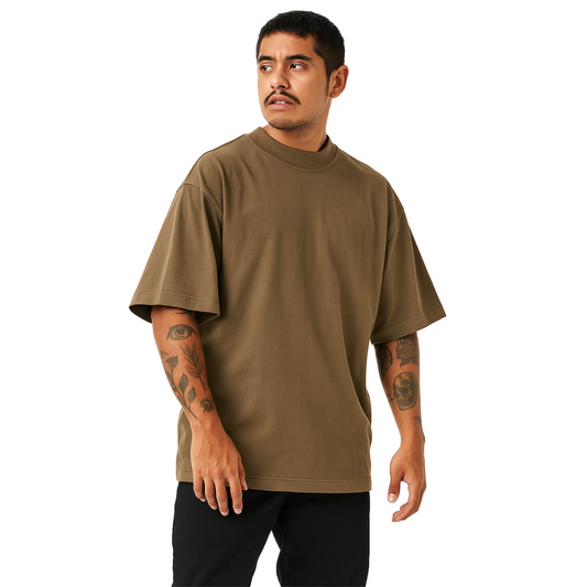 Playera Oversize 240g Caqui